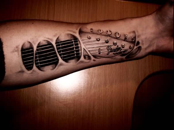 Music & Robot Tattoos | A moment during a 